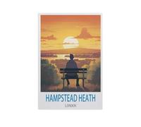 1000 Piece Jigsaw Puzzles for Adults，Hampstead Heath London，Classic Puzzle Difficult Puzzle Fun Creative DIY Toys Gifts for Girls and Boys, Family Games（38x52cm）-FZ28