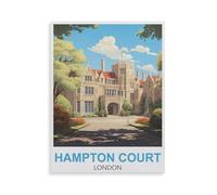 1000 Piece Jigsaw Puzzles for Adults，Hampton Court Palace London，1000 Pieces Puzzles for Challenging Family Activity Game Art Wall Decor DIY Puzzle Gifts（50x70cm）-GX11