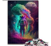 1000 Piece Jigsaw Puzzles for Adults He Got Lucky 1000 Pieces Puzzles for Adults Teenager Stress Reduction Cool Unique Gift for Family (Size 50x75cm)
