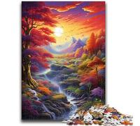 1000 Piece Jigsaw Puzzles for Adults Heaven Landscape Fantasy Colors for Ages 14 And over For Family Fun & Game Night Gift Toys 50x75cm