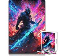 1000 Piece Jigsaw Puzzles for Adults Hell Souls Tough Challenge Brain Teaser Game Suitable for Ages 14 And Up (size 50x75cm)