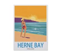 1000 Piece Jigsaw Puzzles for Adults，Herne Bay England，Classic Puzzle Difficult Puzzle Fun Creative DIY Toys Gifts for Girls And Boys, Family Games（50x70cm）-FD6