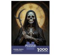 1000 Piece Jigsaw Puzzles for Adults Holy Death Devotion Adult Jigsaw Puzzle Toy Wall Decor Wall Decoration Unique Gifts for Birthday And Christmas 70x50cm/1000pcs