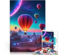1000 Piece Jigsaw Puzzles for Adults Hot Air Balloons Pädagogisches Familienspiel Einzigartige Wohndekoration und Geschenke75x50cm