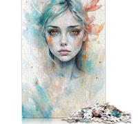 1000 Piece Jigsaw Puzzles for Adults - Ice Nymph Puzzle - Jigsaws 1000 Pieces for Adults - Made Wood 1000pcs (75x50cm)