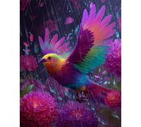 1000 Piece Jigsaw Puzzles for Adults, Impossible Hard Difficult Challenging jigsaw puzzle 1000 pieces adult Puzzles Classic Educational Games 75x50cm,Birds Colorful Feathers