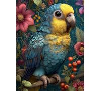 1000 piece Jigsaw Puzzles for Adults Impossible Hard Difficult Challenging Puzzle, jigsaws 1000 pieces for adults Fun Activity & Present for The Whole Family, Theme:Palace Parrot