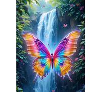 1000 piece Jigsaw Puzzles for Adults Impossible Hard Difficult Challenging Puzzle, jigsaws 1000 pieces for adults Fun Activity & Present for The Whole Family, Theme:Beautiful Butterfly