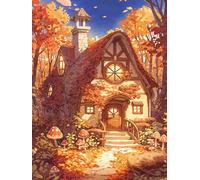 1000 piece Jigsaw Puzzles for Adults Impossible Hard Difficult Challenging Puzzle, jigsaws 1000 pieces for adults Fun Activity & Present for The Whole Family, Theme:Sunlit Grove House