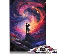 1000 Piece Jigsaw Puzzles for Adults & Infinite Love Square Jigsaw Paper Puzzles Educational Game for Adult 1000pcs (75x50cm)