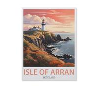 1000 Piece Jigsaw Puzzles for Adults,Isle Of Arran Scotland , Sunset,Classic Puzzle Difficult Puzzle Fun Creative DIY Toys Gifts for Girls And Boys, Family Games(38x26cm)-DT5
