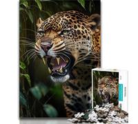 1000 Piece Jigsaw Puzzles for Adults Jaguar 1000 Piece Puzzle,is Ideal As Gifts for The Whole Family Suitable for And 14 38x26cm