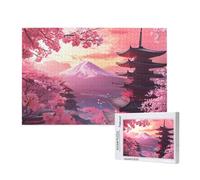 1000 Piece Jigsaw Puzzles for Adults,Japan Jigsaw Puzzles for Adults,Wooden Puzzle with Gift Box,Cherry Blossoms Jigsaws for Family Educational Games,Unique Gifts for Women/Men,Home Wall Decor,ML-865