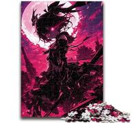 1000 Piece Jigsaw Puzzles for Adults Japanese Anime Girl Staycation Kill Time with Fully Interlocking Randomly Shaped Pieces 50x75cm