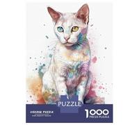 1000 Piece Jigsaw Puzzles for Adults Japanese Bobtail Cat Puzzle for Adults Anti-Stress Toys But Fun And Humorous Birthday And Unique Gifts 52x38cm/1000pcs