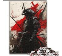 1000 Piece Jigsaw Puzzles for Adults Japanese Ninja Warrior Puzzle Family Game Night Challenging And Rewarding Visual Experience (size 50x75cm)