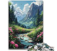 1000 Piece Jigsaw Puzzles for Adults Japanese Style Game Toys Every Piece Is Unique - Challenging Family Fun Game 50x75cm