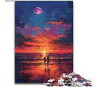 1000 Piece Jigsaw Puzzles for Adults Japanese Style Scenery Puzzle Interactive Family Game, Ideal, Family Activity Game (size : 50x75cm)