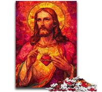 1000 Piece Jigsaw Puzzles for Adults Jesus Art for Ages 14 And over For Family Fun & Game Night Gift Toys 26x38cm