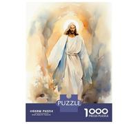 1000 Piece Jigsaw Puzzles for Adults Jesus Christ - The Resurrection Adult Puzzles Hands-on Game Stress Reliever Difficult And Challenge 38x26cm/1000pcs