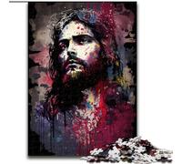 1000 Piece Jigsaw Puzzles for Adults Jesus Jigsaw Puzzle Made of Wood High-Difficulty Brain Teaser for Teenagers size 50X75CM