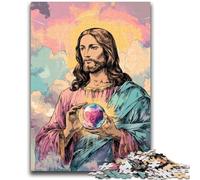1000 Piece Jigsaw Puzzles for Adults Jesus Learning Educational Toys Unique Home Decor And Gifts for 14+ 50x75cm