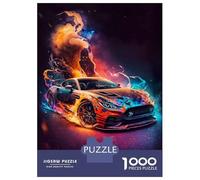 1000 Piece Jigsaw Puzzles for Adults Jigsaw A Multicolored Masterpiece Teenager Puzzles Relaxing Games Hand Speed Race Christmas Birthday Gifts 38x26cm/1000pcs