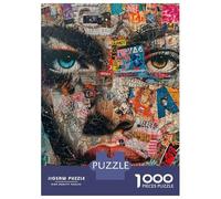1000 Piece Jigsaw Puzzles for Adults Jigsaw Abstract Graffiti Wall Art Puzzle for Adults Hands-on Game Analysis And Logic Challenging Game Gifts 38x26cm/1000pcs