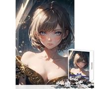 1000 Piece Jigsaw Puzzles for Adults Jigsaw Anime Girl Luna Toy Wall Decor Gift Birthday Impossible Game Fun Activities at Home Size 38x52cm
