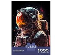 1000 Piece Jigsaw Puzzles for Adults Jigsaw Astronaut Inspired Puzzles for Adults Toy Wall Decor Perfect Decoration Challenging Game Gifts 70x50cm/1000pcs
