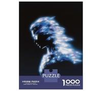 1000 Piece Jigsaw Puzzles for Adults Jigsaw Aura Ethereal Blue Energy Portrait Puzzles for Adults Anti-Stress Toys But Fun And Humorous Challenging Game Gifts 52x38cm/1000pcs