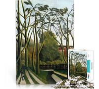 1000 Piece Jigsaw Puzzles for Adults Jigsaw Banks of the Bievre Präzisionsschnitt Geeignet für die Schreibtischdekoration38x26cm