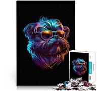 1000 Piece Jigsaw Puzzles for Adults Jigsaw Brussels Griffon Mustermontage eignet sich ideal als Geschenk für die ganze Familie75x50cm