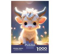 1000 Piece Jigsaw Puzzles for Adults Jigsaw Buffalo Adult Jigsaw Puzzle Hands-on Game Perfect Decoration Challenging Game Gifts 70x50cm/1000pcs