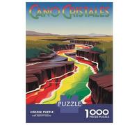 1000 Piece Jigsaw Puzzles for Adults Jigsaw Cano Cristales Rainbow River Puzzle for Adults Anti-Stress Toys For Family Fun Fun Activities at Home 38x26cm/1000pcs