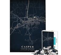 1000 Piece Jigsaw Puzzles for Adults Jigsaw Casper United States Practical Game Toy Intellectual Game Art Work Gifts Birthday Present (Size 38x26cm)