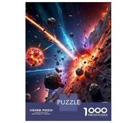 1000 Piece Jigsaw Puzzles for Adults Jigsaw Chaos in Space Jigsaws for Adults Toy Wall Decor Staycation Kill Time Unique Birthday And Xmas Gifts 38x26cm/1000pcs