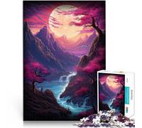 1000 Piece Jigsaw Puzzles for Adults Jigsaw Cherry Blossom Japan Analyse und Logik Geeignet für die Schreibtischdekoration38x26cm