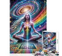 1000 Piece Jigsaw Puzzles for Adults Jigsaw Chipped in Quantum Brain Teaser Game Wall Decoration Educational Toy Gifts for Friends And Family (52X38cm)