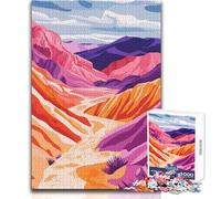 1000 Piece Jigsaw Puzzles for Adults Jigsaw Colorful Death Valley California Art Impossible Game Presents for Women Anti-Stress Toys Size 38x52cm
