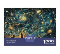 1000 Piece Jigsaw Puzzles for Adults Jigsaw Cosmic Cat Adventure-2 Puzzle for Adults Hands-on Game Analysis And Logic Challenging Game Gifts 70x50cm/1000pcs