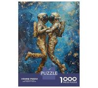 1000 Piece Jigsaw Puzzles for Adults Jigsaw Cosmic Romance Puzzles for Adults Brain Teaser Game Enhance Memory Fun Activities at Home 52x38cm/1000pcs