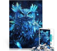 1000 Piece Jigsaw Puzzles for Adults Jigsaw Cosmic Wonder Owl Made of cardboard for ages 14 and over Challenging play toys It is ideal as a gift for the whole family。size:26x38cm/10.24x14.96inch