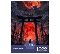 1000 Piece Jigsaw Puzzles for Adults Jigsaw Crimson Vigil Puzzles for Adults Brain Teaser Game Enhance Memory Fun Activities at Home 52x38cm/1000pcs