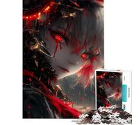 1000 Piece Jigsaw Puzzles for Adults Jigsaw Deadly Anime Girl 1000 Jigsaw Puzzle Educational Toy Birthday Present Unique Birthday And Gifts (38x26cm)