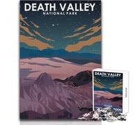1000 Piece Jigsaw Puzzles for Adults Jigsaw Death Valley National Park Impossible Game Presents for Women Anti-Stress Toys Size 50x75cm