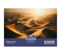 1000 Piece Jigsaw Puzzles for Adults Jigsaw Desert Sunset Music Notes Puzzle for Adults Hands-on Game Analysis And Logic Challenging Game Gifts 70x50cm/1000pcs