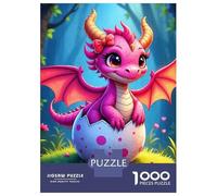 1000 Piece Jigsaw Puzzles for Adults Jigsaw Dragon Hatching from Egg Jigsaws for Adults DIY Toys Birthday Present Challenging Game Gifts 70x50cm/1000pcs