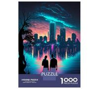 1000 Piece Jigsaw Puzzles for Adults Jigsaw Dreamscape Romance Fantasy Puzzles for Adults Brain Teaser Game Enhance Memory Fun Activities at Home 38x26cm/1000pcs