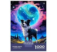 1000 Piece Jigsaw Puzzles for Adults Jigsaw Dreamy Dog Planet Jigsaws for Adults Toy Wall Decor Staycation Kill Time Unique Birthday And Xmas Gifts 52x38cm/1000pcs